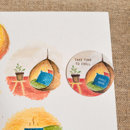 Vinyl Sticker | Chill