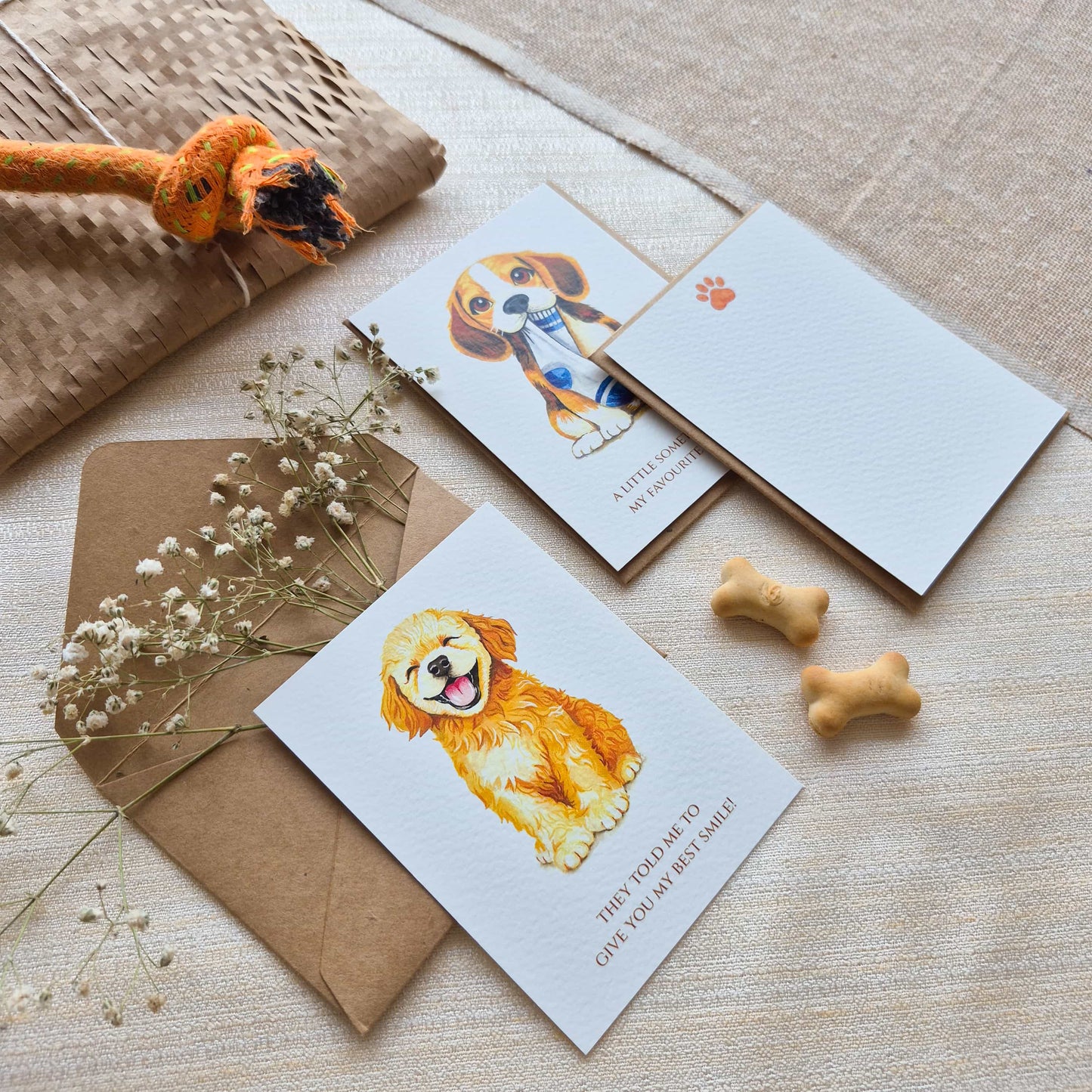 Notecards | Paws of Love (Limited Edition Set of 6)